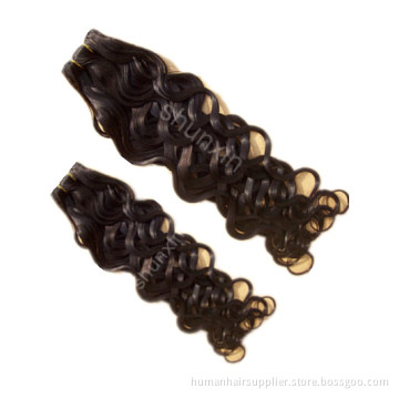 Human Hair Weft, Remy Human Hair Weave, Italian Wave